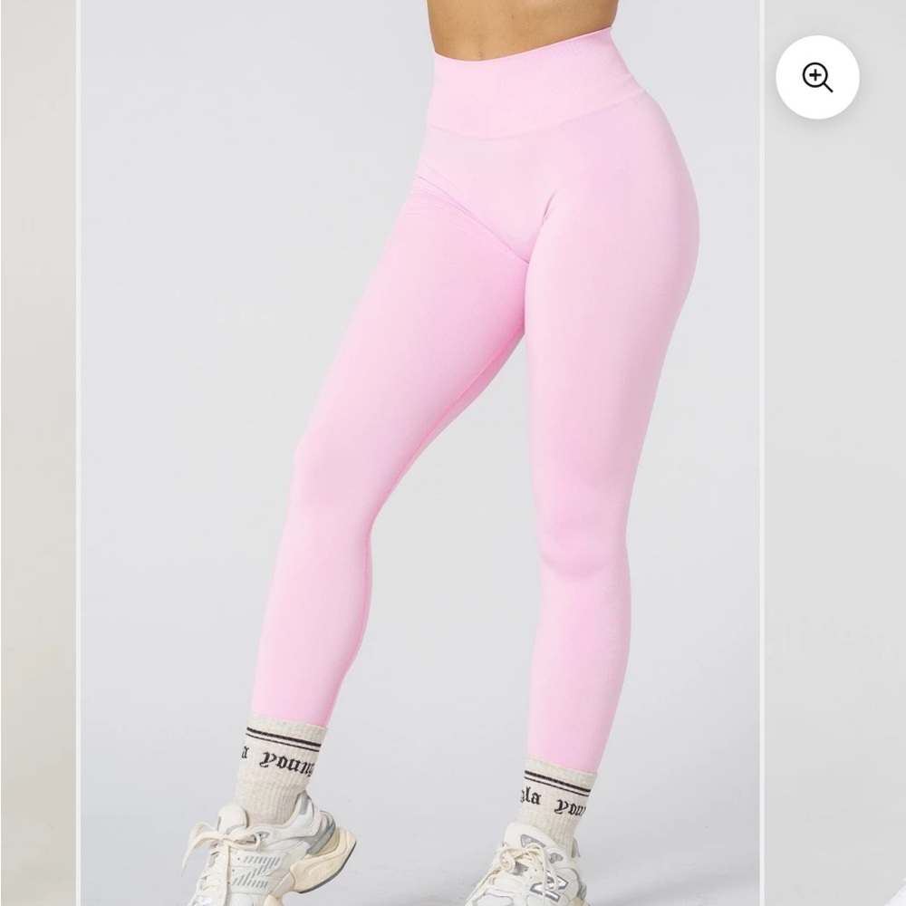 YoungLA Pink Core Seamless Leggings Size M